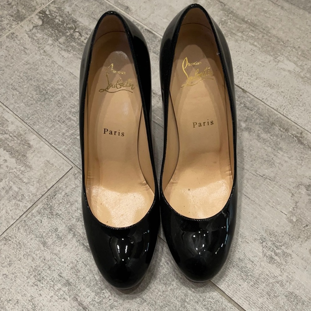 Black Christian Louboutin size 37 1/2